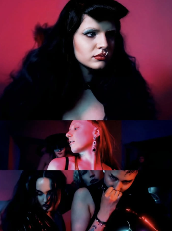 Stills from the Sober Up music video