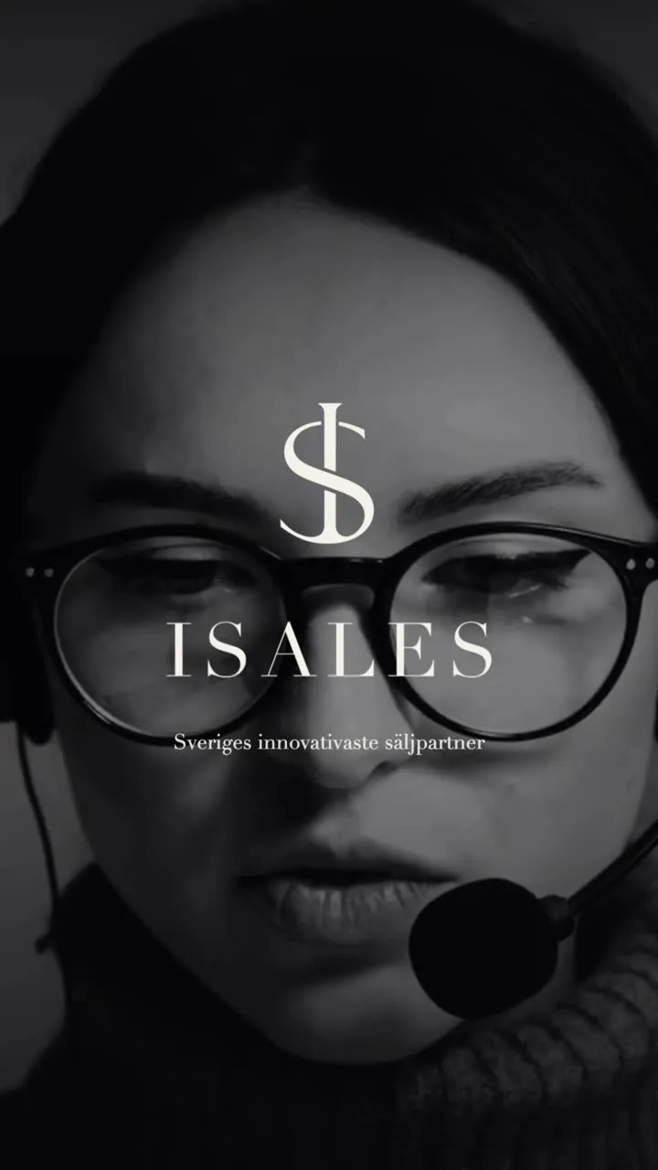 Still from the iSales campaign &ldquo;Sveriges innovativaste s&auml;ljpartner&rdquo;