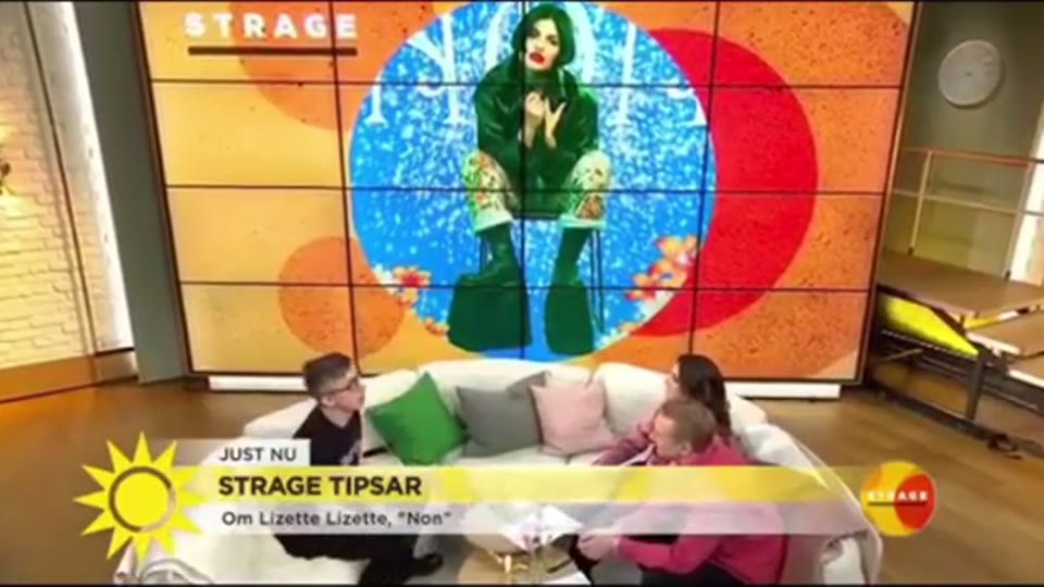 TV4 Nyhetsmorgon featuring the NON music video